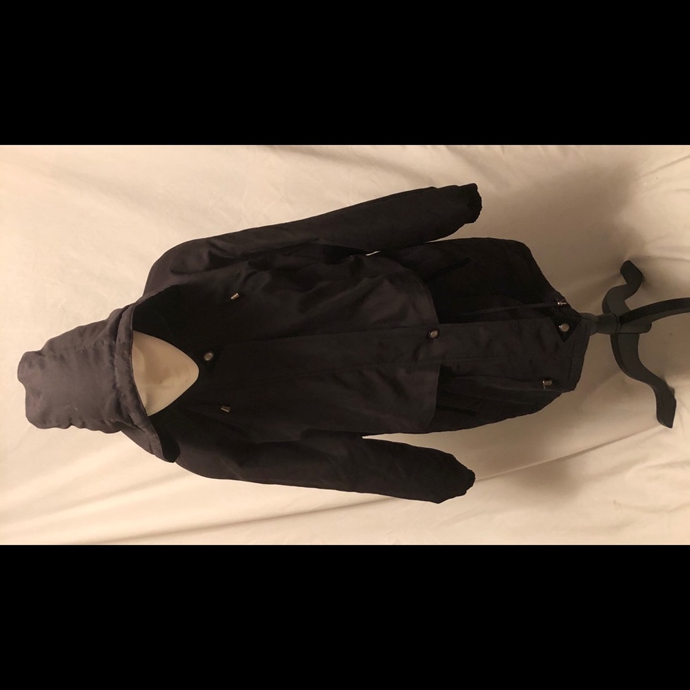 Worhthington Winter Coat Black Velvet